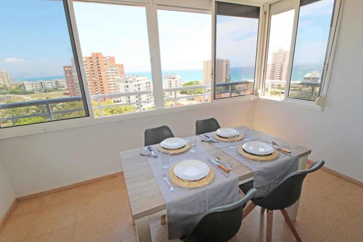 Apartamento Atico En Playa Muchavista Con Vistas Espectaculares A San Juan Benimagrell Exterior foto